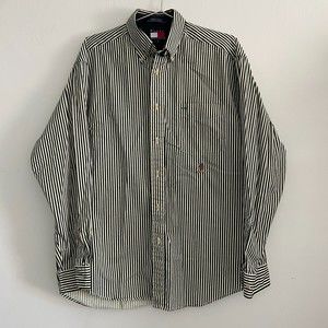 19990’s Tommy Hilfiger Striped Button up
